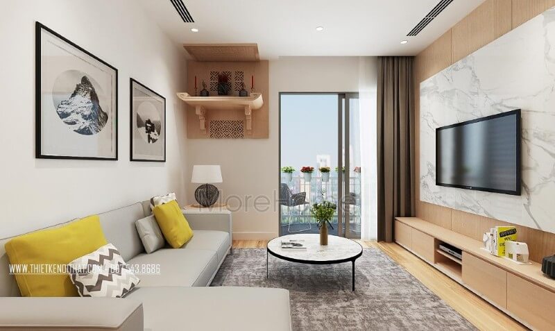 Mẫu thiết kế nội thất chung cư Park Hill đẳng cấp Thiết kế chung cư