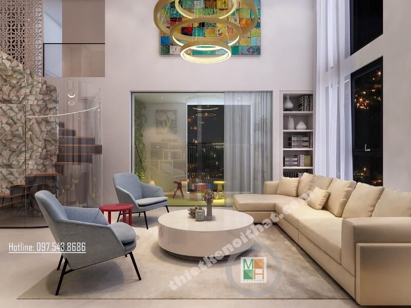 Trang trí nội thất phòng khách chung cư với sofa đẹp Mẫu nội thất chung cư đẹp