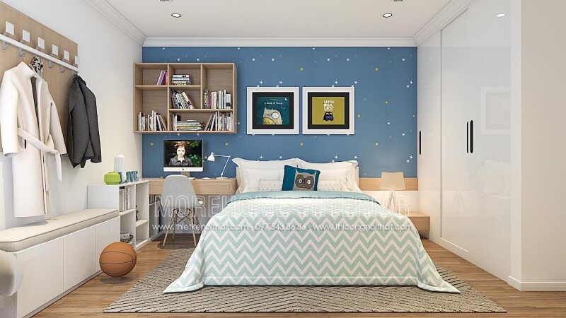 Giường ngủ chung cư hiện đại Giường ngủ chung cư hiện đại