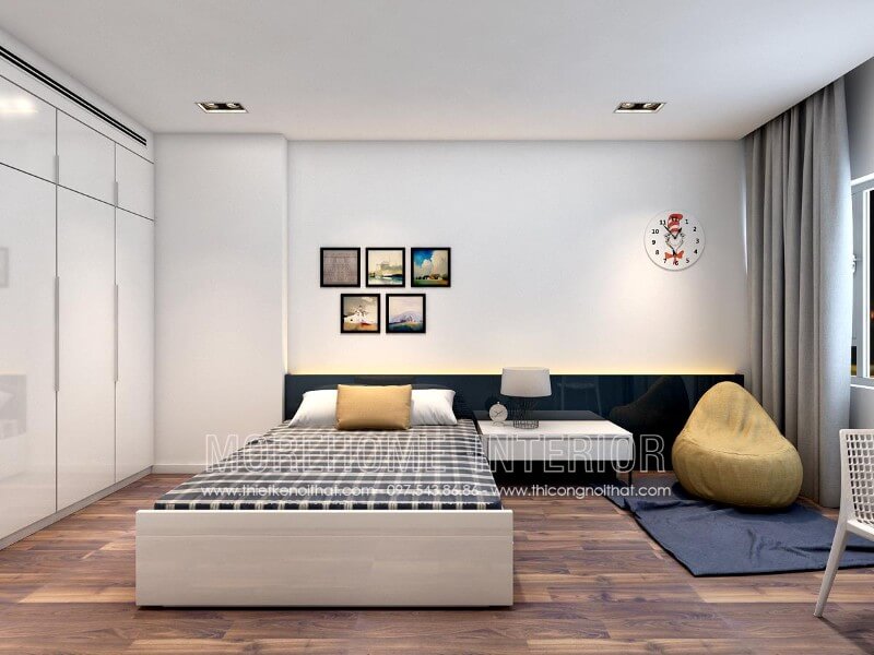 Giường ngủ chung cư hiện đại Giường ngủ chung cư hiện đại