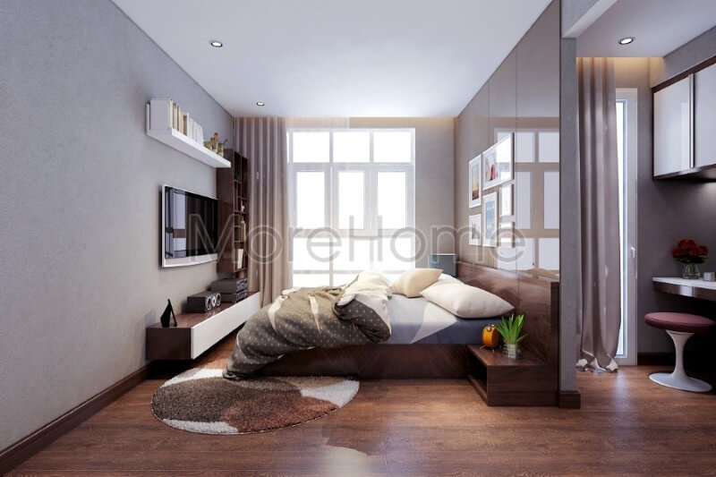 Giường ngủ chung cư hiện đại Giường ngủ chung cư hiện đại